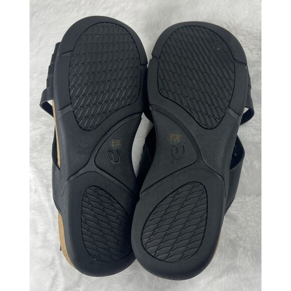 Easy Spirit Semar Sandal Leather Upper Comfort Black Size 6-1/2 NEW (no box) - Picture 7 of 7